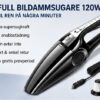 Kraftfull bildammsugare 120W