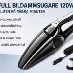 Kraftfull bildammsugare 120W