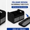 Hopfällbar bagageutrymmesorganisatör – bild 2