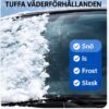 Teleskopisk snöborste med isskrapa – bild 3