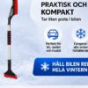 Teleskopisk snöborste med isskrapa – bild 4