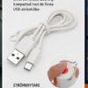 Laddningsbar campinglampa med metallkrok – bild 3