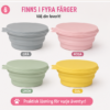 Hopfällbar silikonskål för husdjur – bild 2