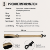 Reflekterande hundkoppel med vadderat handtag – bild 5