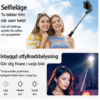 3-i-1 Selfiestick med Stativ, Bluetooth-fjärrkontroll – bild 2