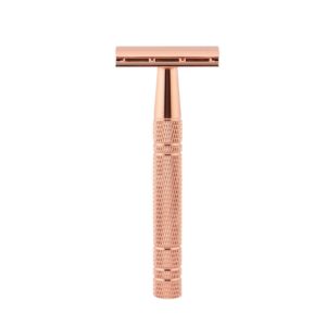Säkerhetsrakhyvel i Roséguld
