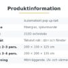 Pop up-tält – bild 7
