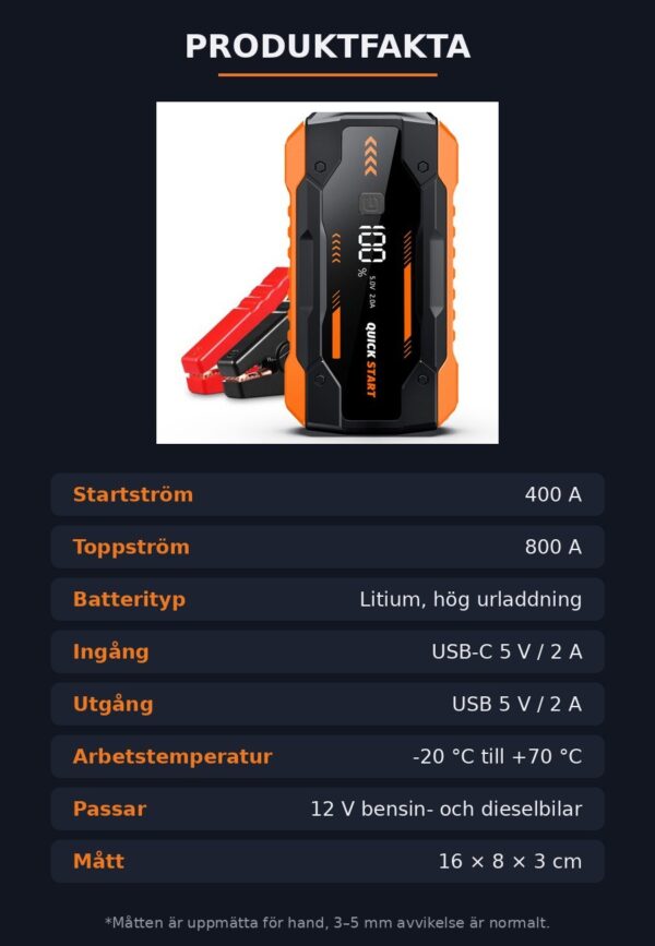 Startbooster 12V – bild 7