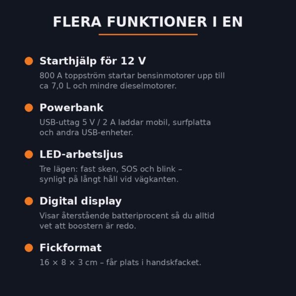 Startbooster 12V – bild 9