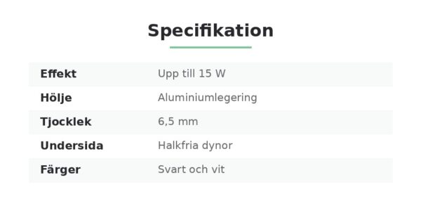 Trådlös Laddare 15 W – bild 6