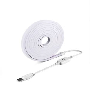 USB Neon-ljuslist i Silikon