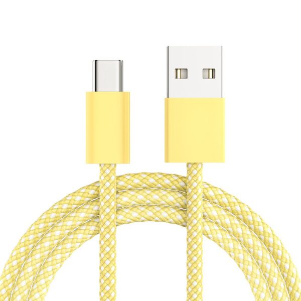 USB-C Laddkabel med Flätat Nylonhölje – bild 3