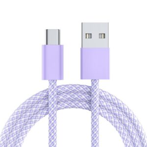 USB-C Laddkabel med Flätat Nylonhölje