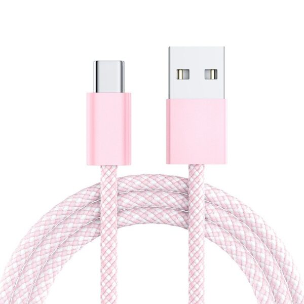 USB-C Laddkabel med Flätat Nylonhölje – bild 4