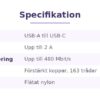 USB-C Laddkabel med Flätat Nylonhölje – bild 8