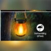 Solcellslykta med flammande ljuseffekt – 22 LED – bild 6
