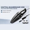 Kraftfull bildammsugare 120W