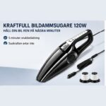 Kraftfull bildammsugare 120W