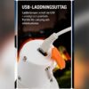 Laddningsbar campinglampa med metallkrok – bild 7