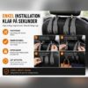 Bilnackstöd med Krokar – Dubbel Krokdesign & Mobilhållare – bild 7