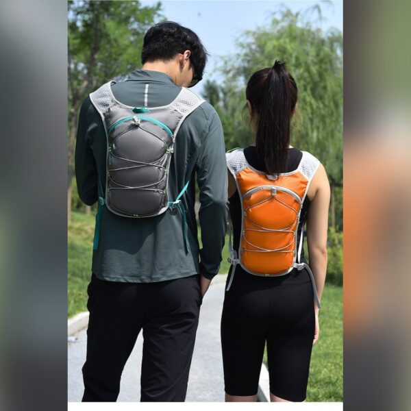 Löparväst med Vätskefack – Ultralätt Ryggsäck för Löpning Cykling – bild 3