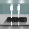 Magnetisk Kabelhållare – Självhäftande Kabelclips, 4 platser – bild 3